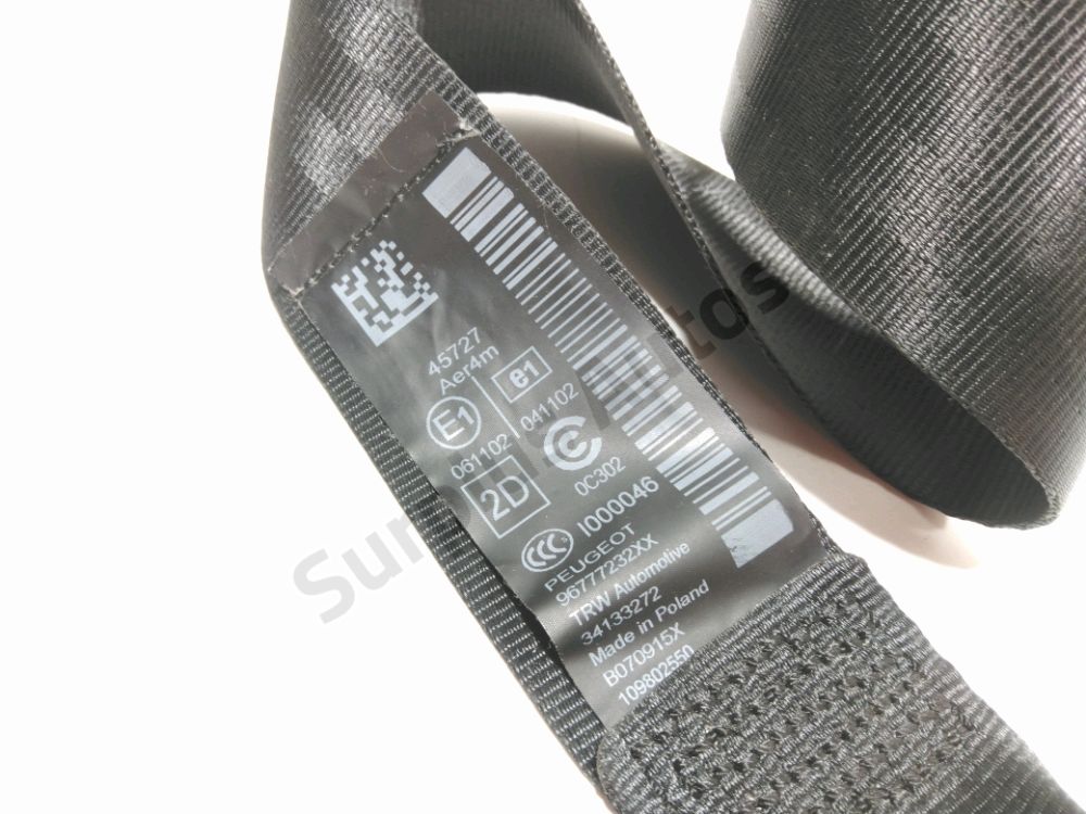 Ceinture arrière droite