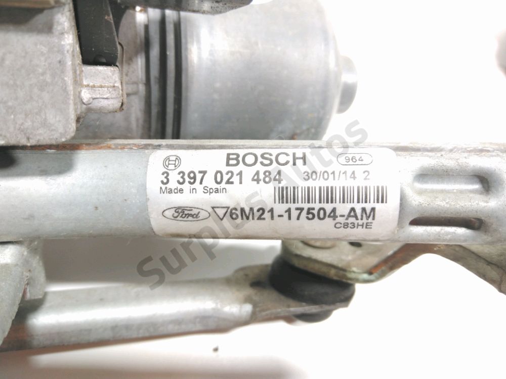 Mécanisme + moteur d'essuie glace avant