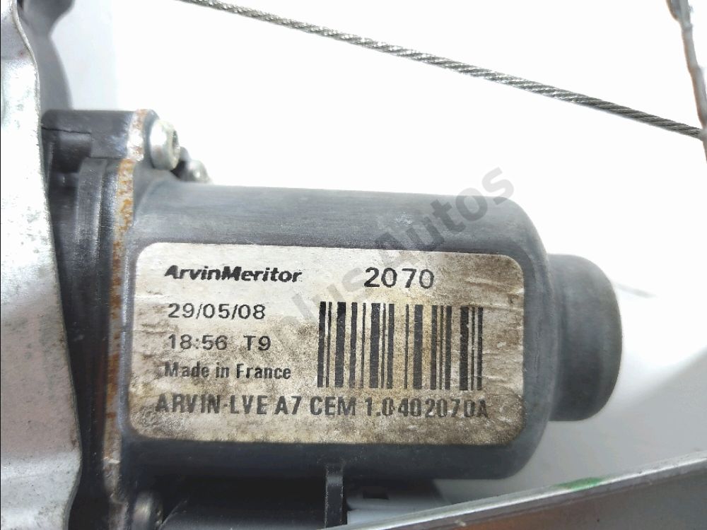 Lève-vitre électrique arrière droit