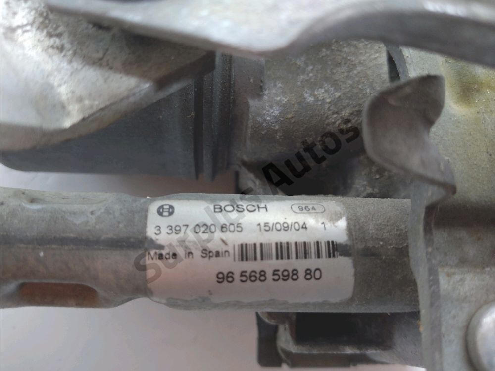 Mécanisme + moteur d'essuie glace avant