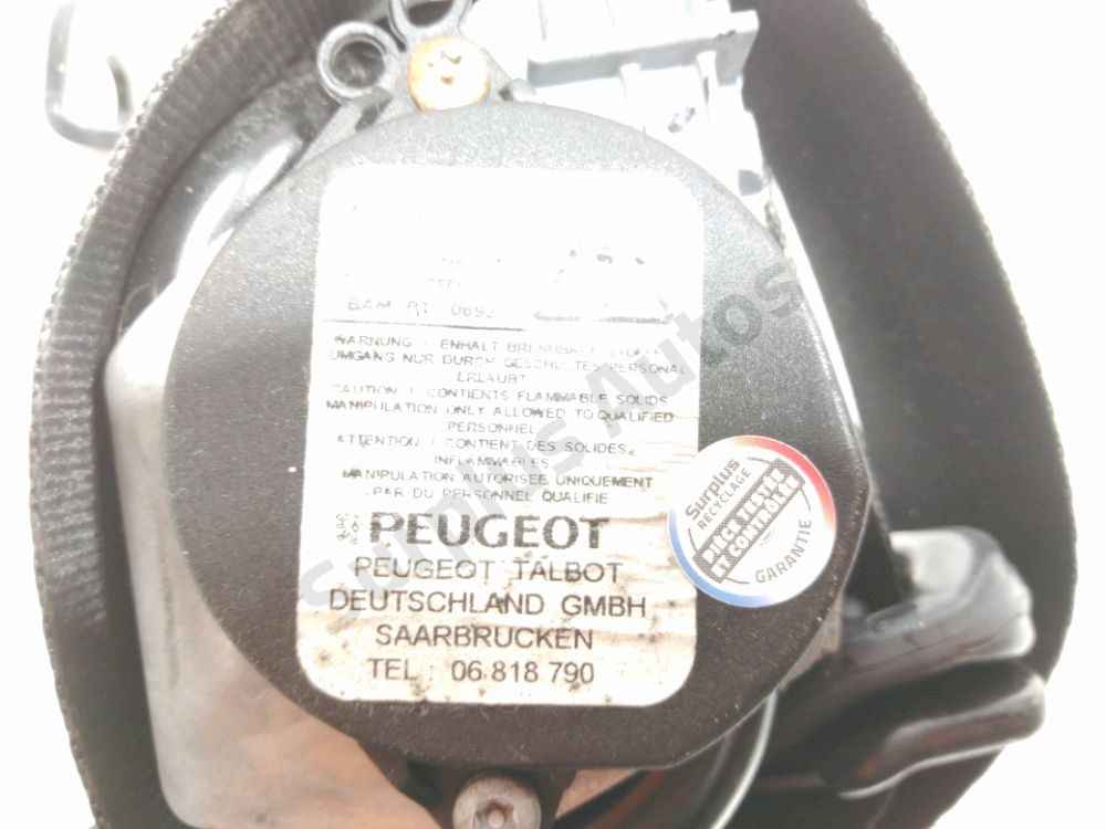 Ceinture avant gauche