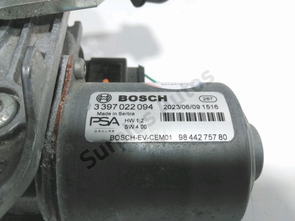 Mécanisme + moteur d'essuie glace avant