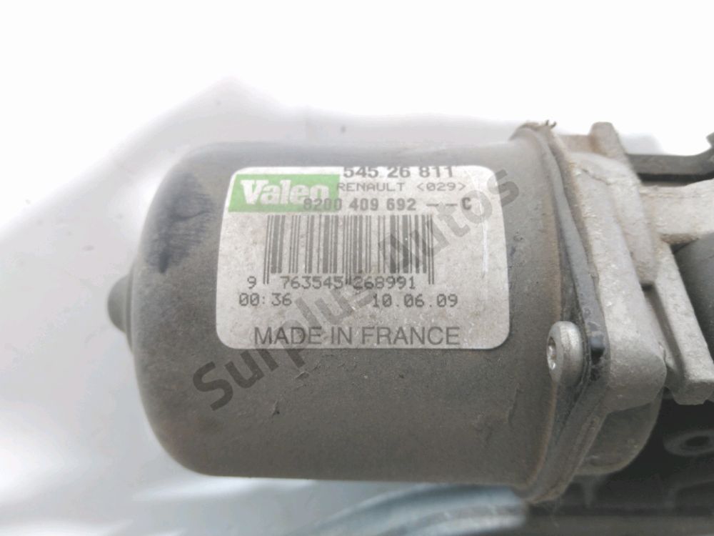 Mécanisme + moteur d'essuie glace avant