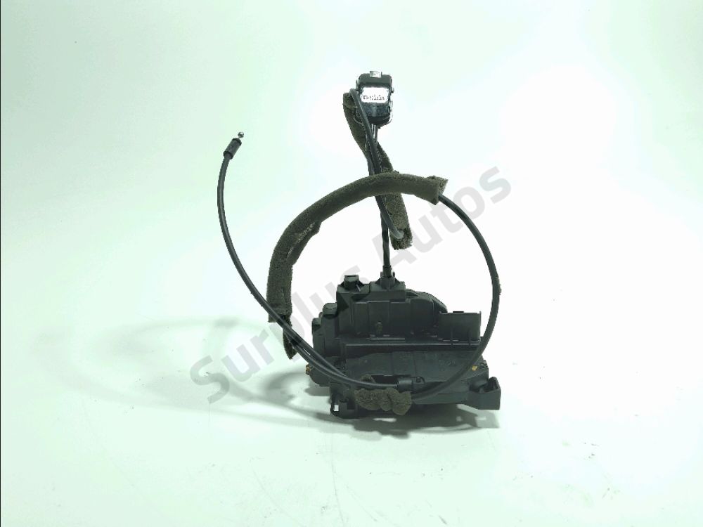 Serrure de porte coulissante droite