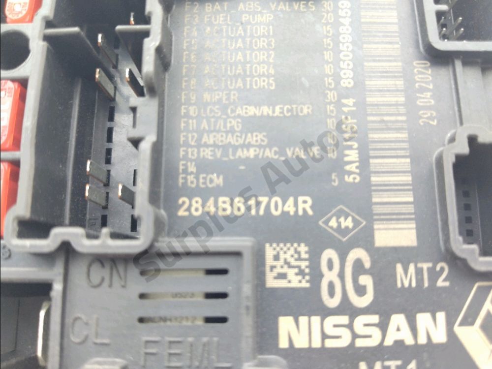 Boite à fusibles moteur
