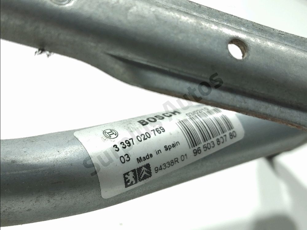 Mécanisme + moteur d'essuie glace avant