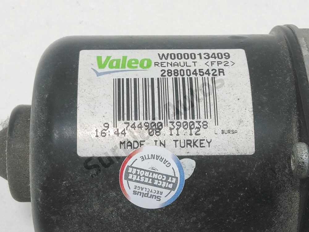 Mécanisme + moteur d'essuie glace avant