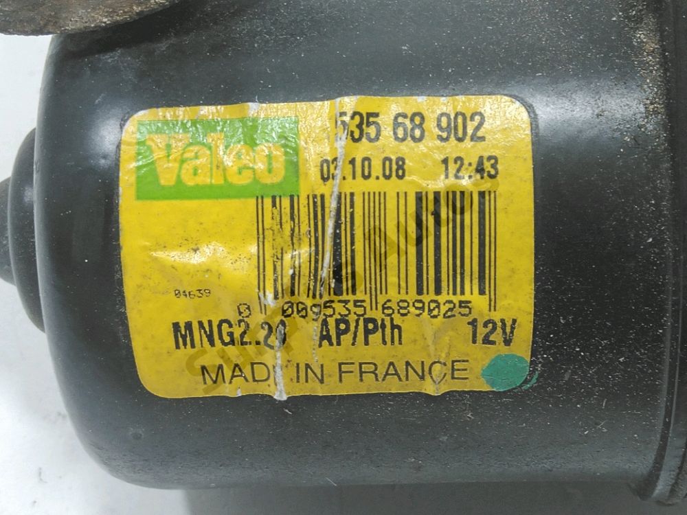 Mécanisme + moteur d'essuie glace avant