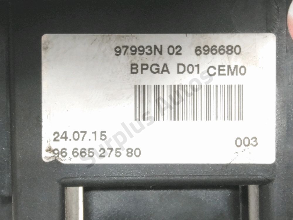 BPGA - Boitier Fusible Batterie