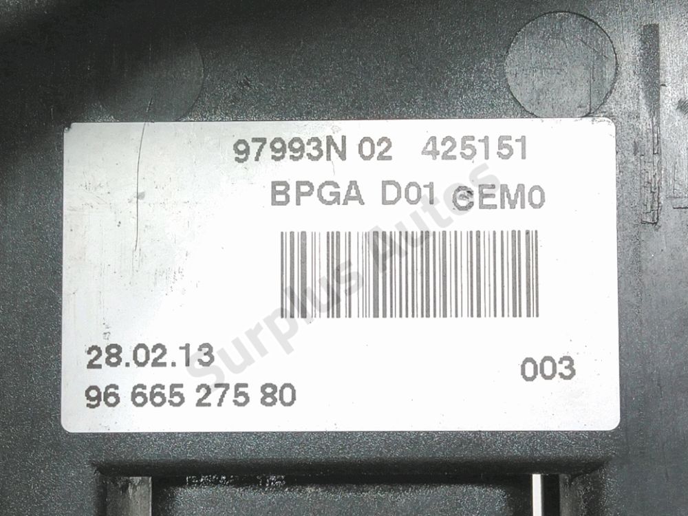 BPGA - Boitier Fusible Batterie