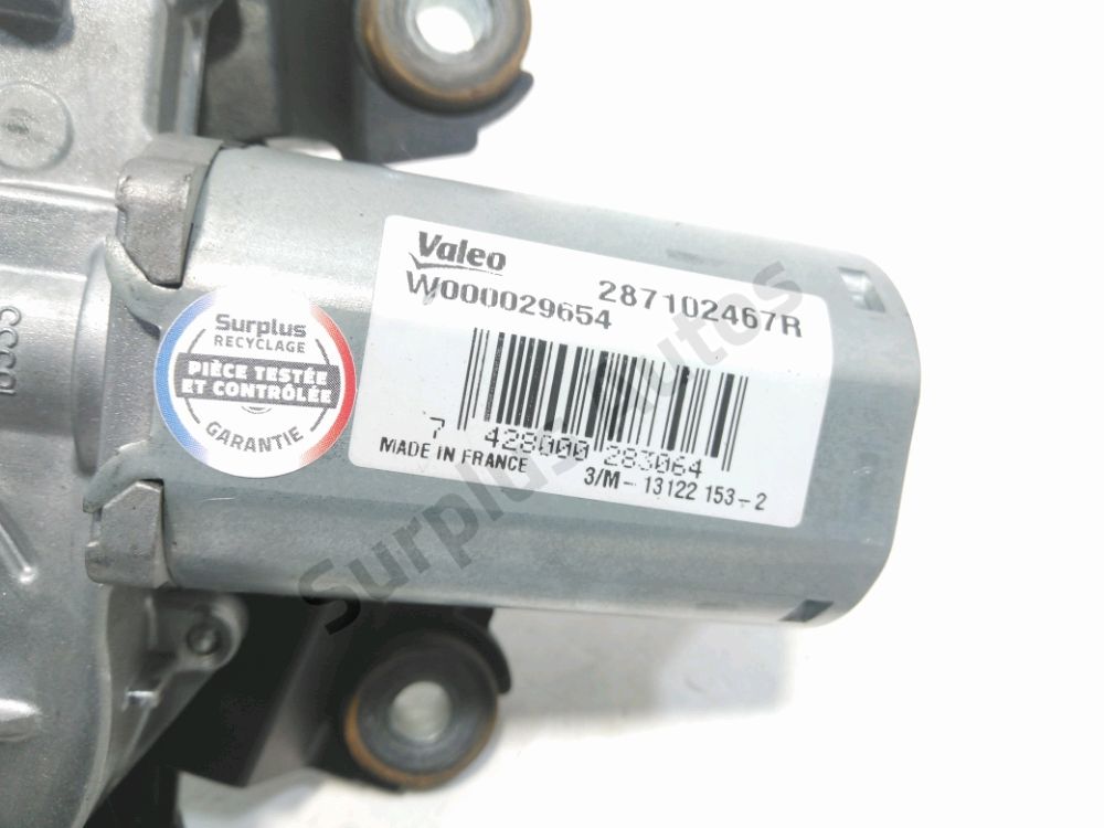 Moteur d'essuie glace arrière