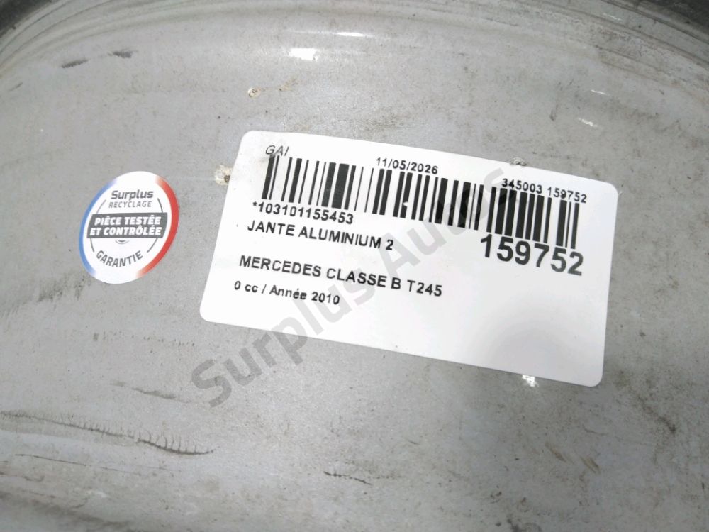 Jante aluminium