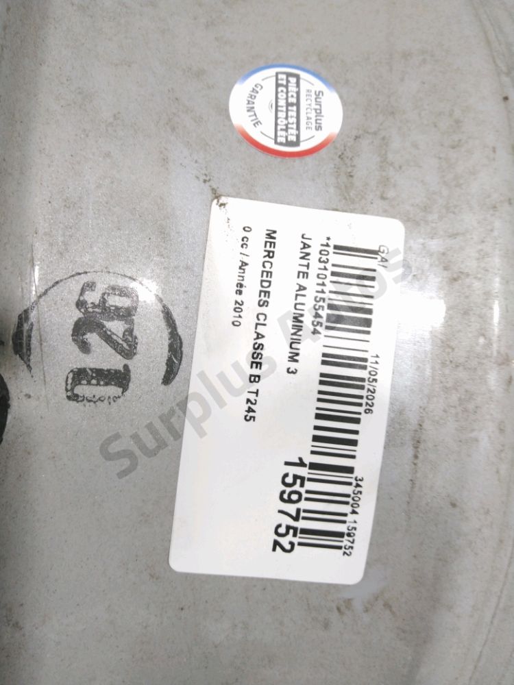 Jante aluminium