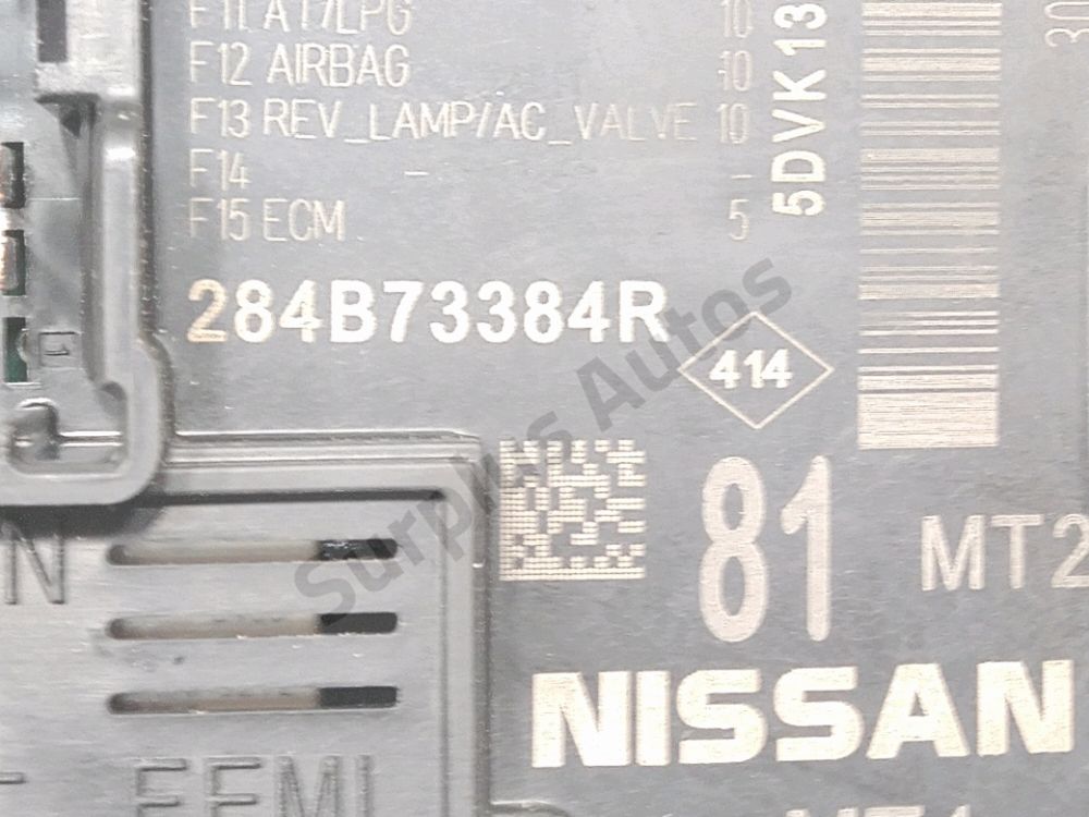 Boite à fusibles moteur