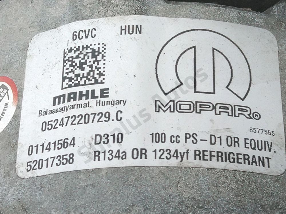 Compresseur de climatisation