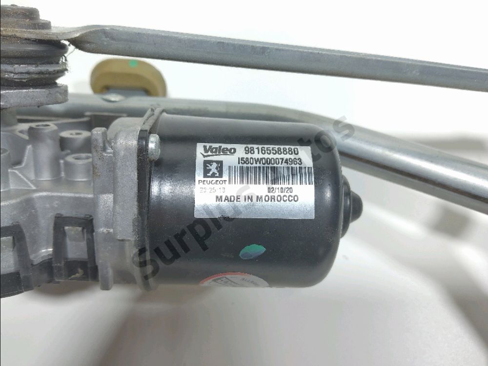 Mécanisme + moteur d'essuie glace avant