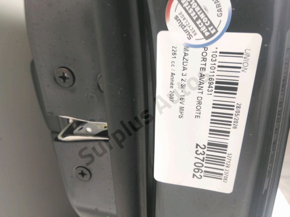 Porte avant droite