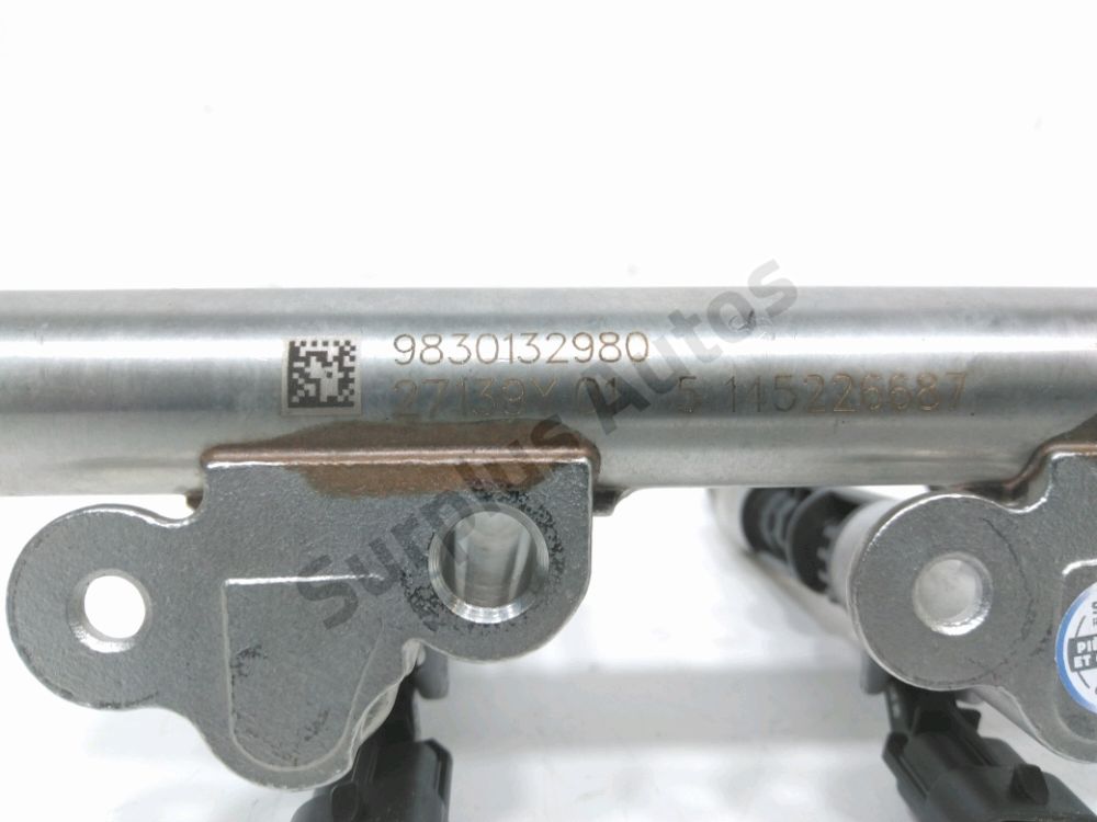 Rampe d'injection