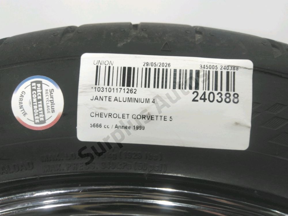 Jante aluminium