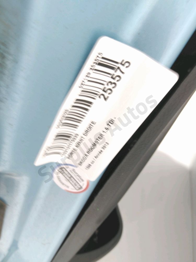 Porte avant droite