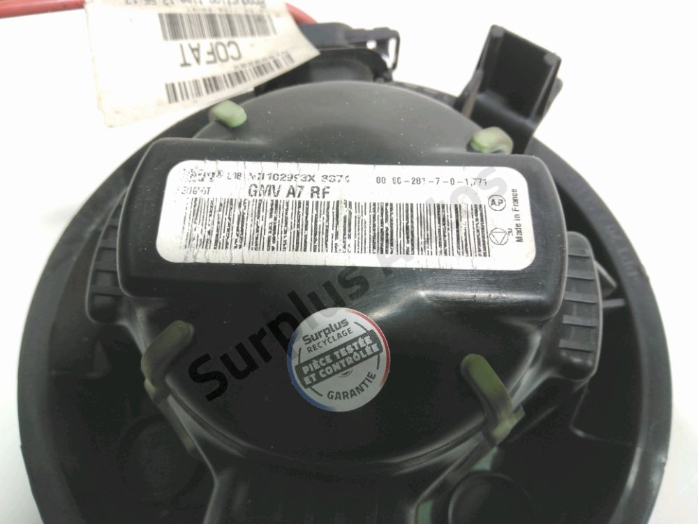 Ventilateur de chauffage