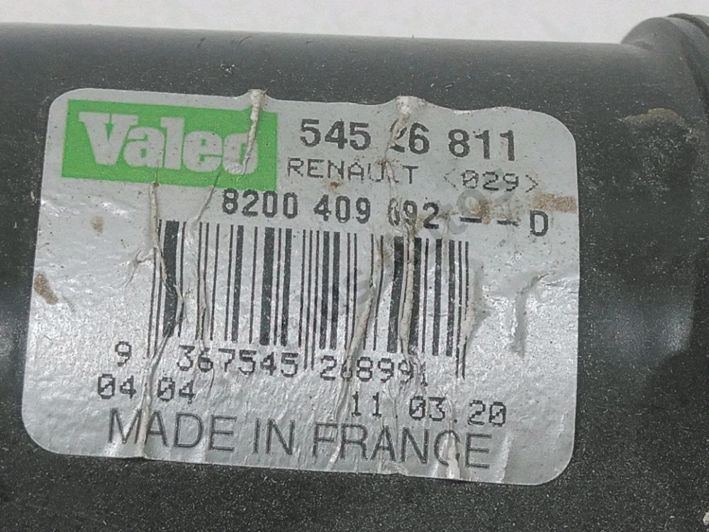 Mécanisme + moteur d'essuie glace avant