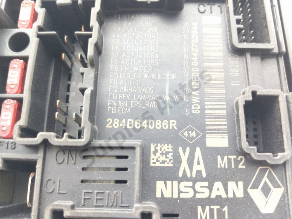 Boite à fusibles moteur