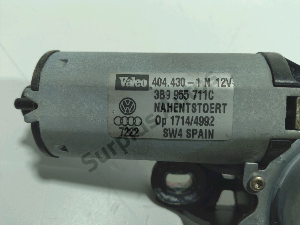 Moteur d'essuie glace arrière