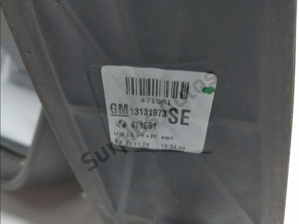Rétroviseur électrique gauche