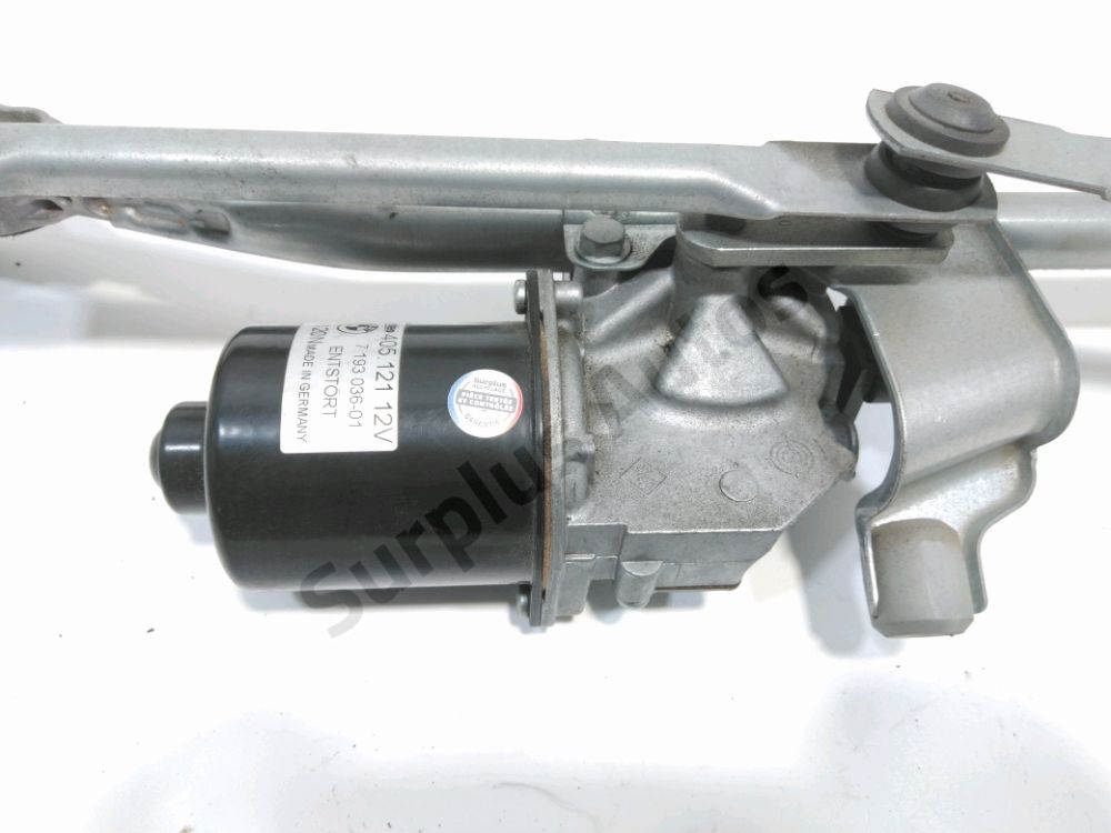 Mécanisme + moteur d'essuie glace avant