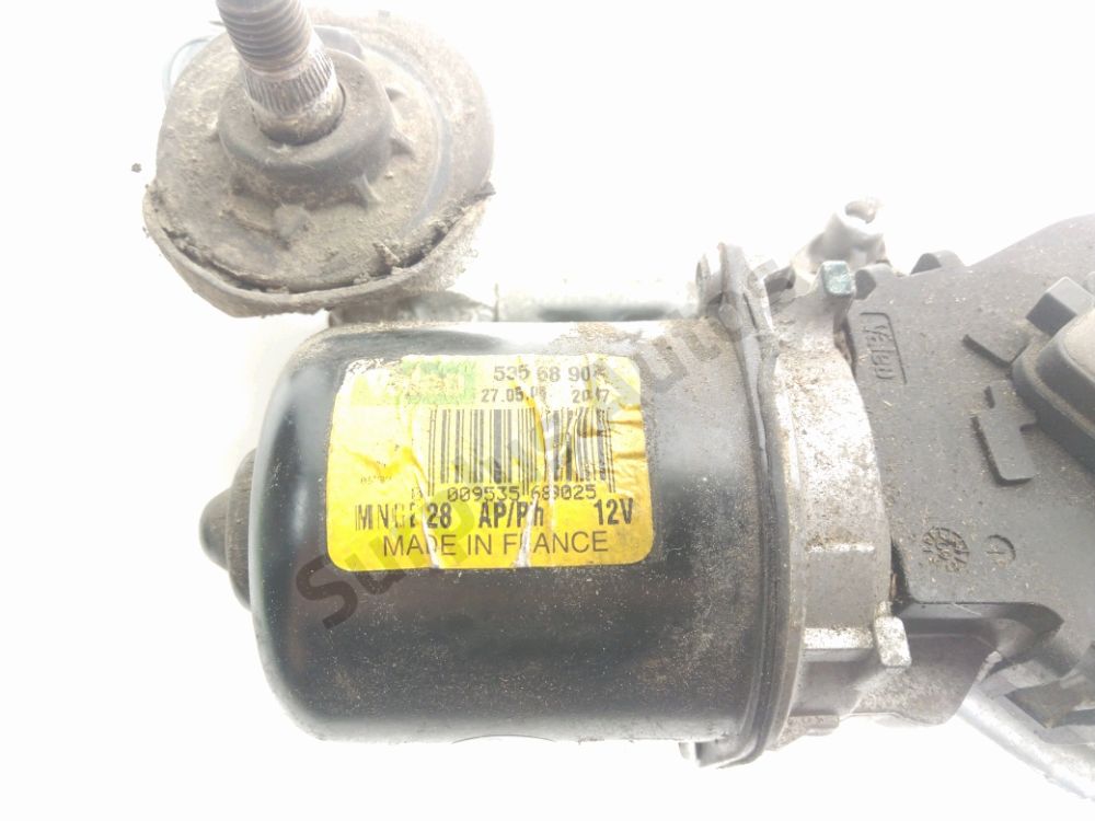Mécanisme + moteur d'essuie glace avant