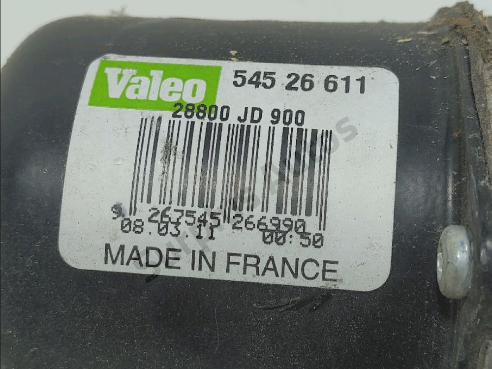 Mécanisme + moteur d'essuie glace avant
