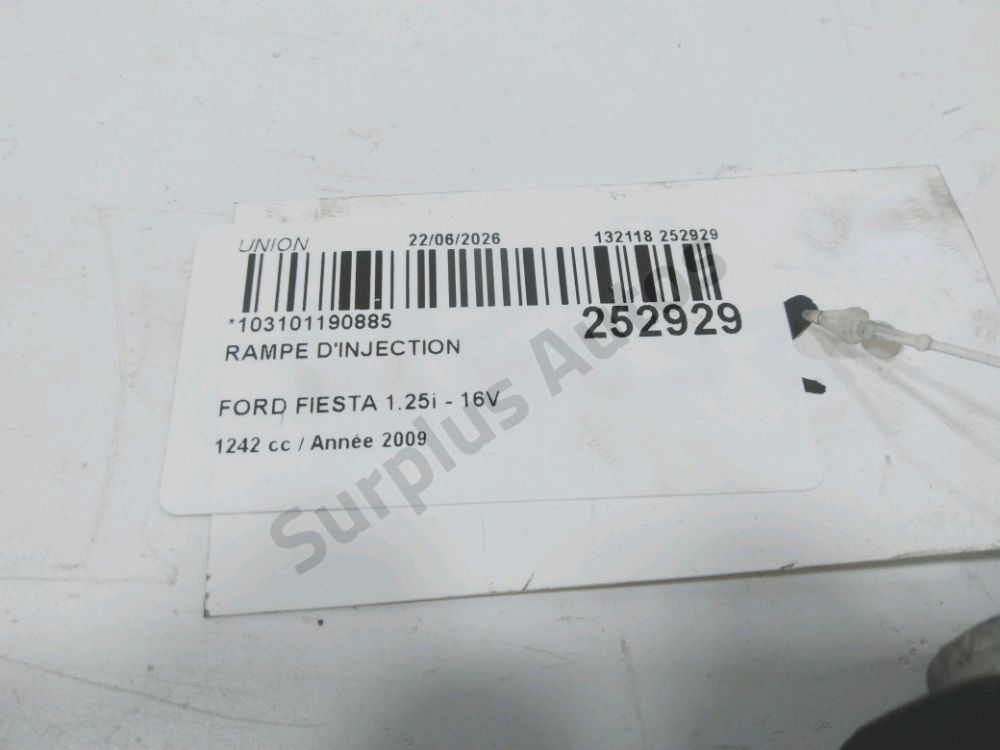 Rampe d'injection