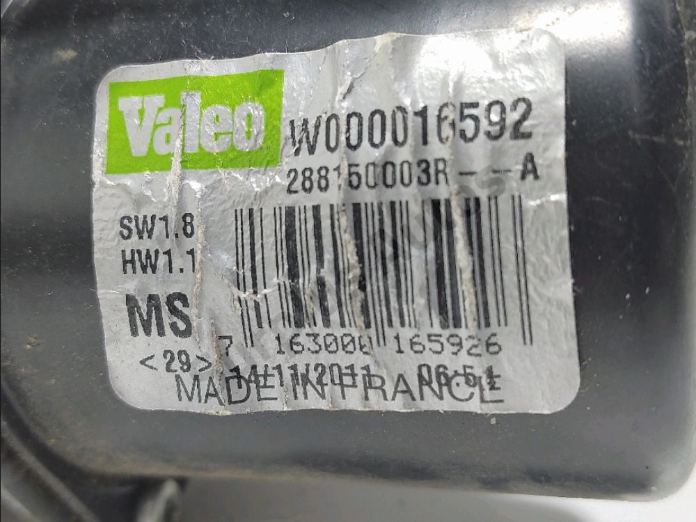Mécanisme + moteur d'essuie glace avant