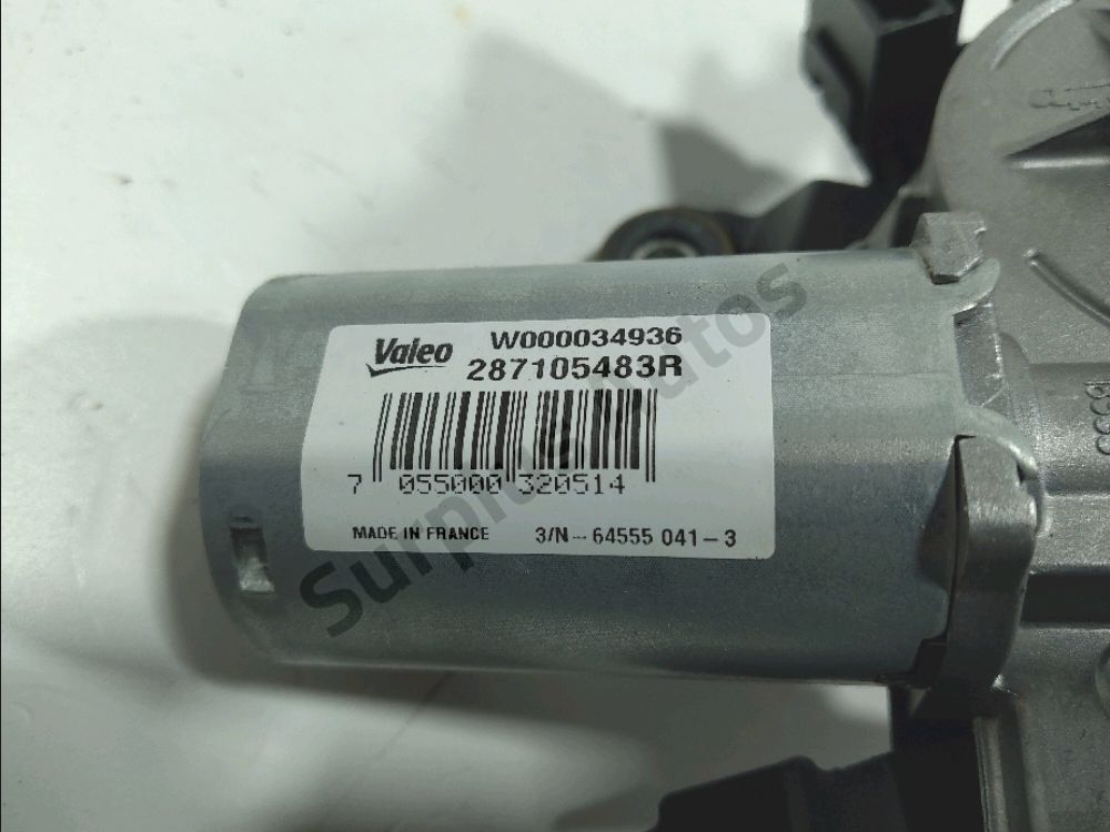 Moteur d'essuie glace arrière