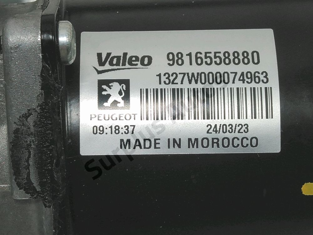 Mécanisme + moteur d'essuie glace avant