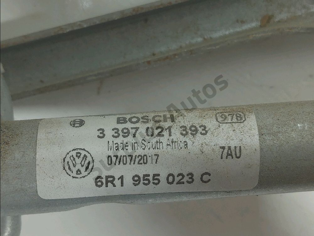Mécanisme + moteur d'essuie glace avant