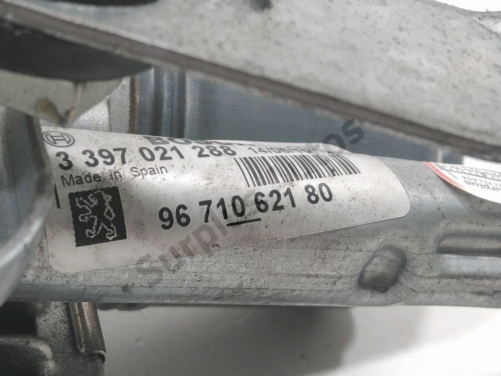 Mécanisme + moteur d'essuie glace avant