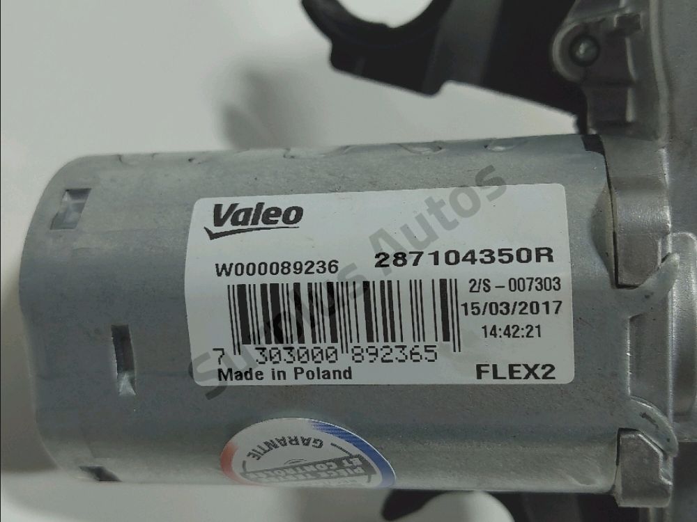 Moteur d'essuie glace arrière