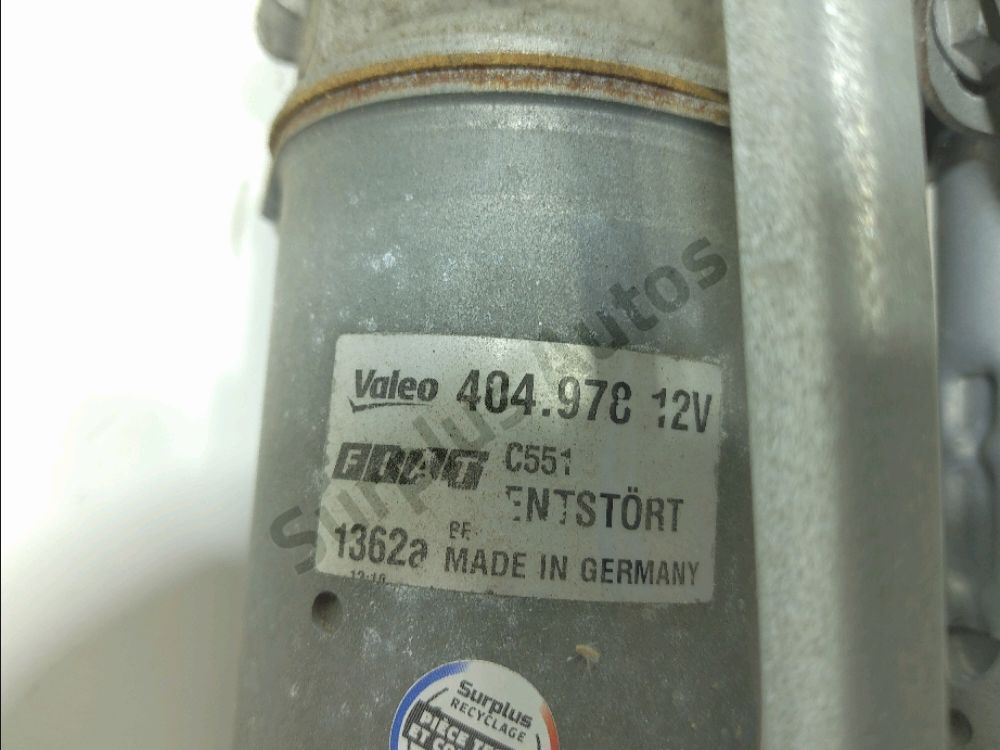 Mécanisme + moteur d'essuie glace avant