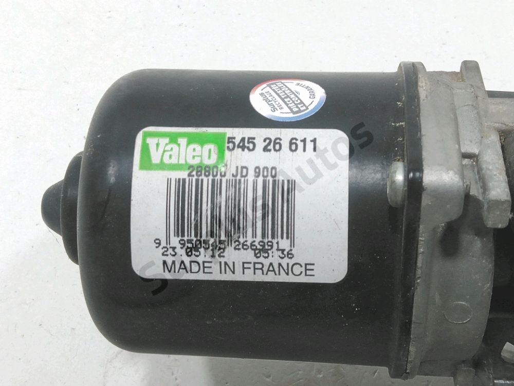 Mécanisme + moteur d'essuie glace avant