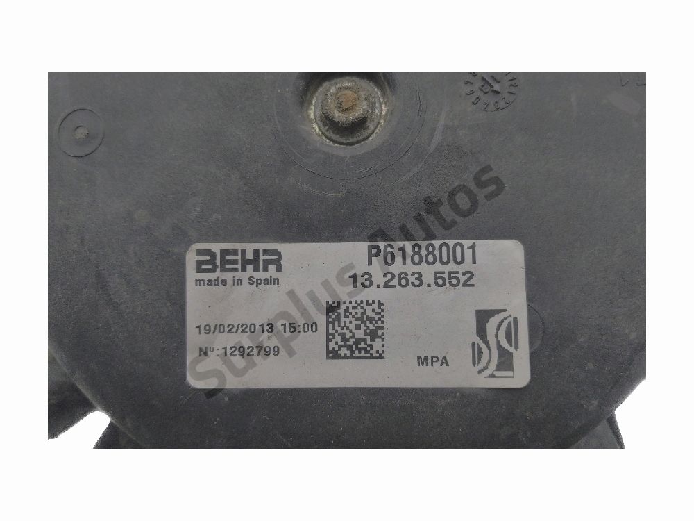 Ventilateur de refroidissement