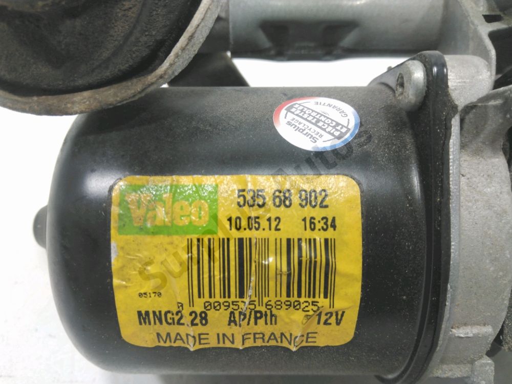 Mécanisme + moteur d'essuie glace avant