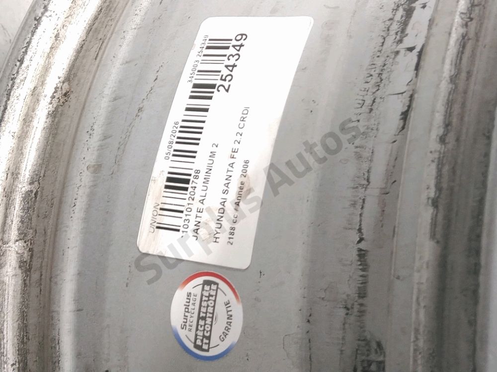 Jante aluminium