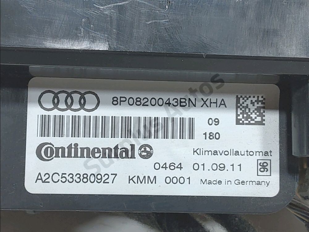 Commande de chauffage
