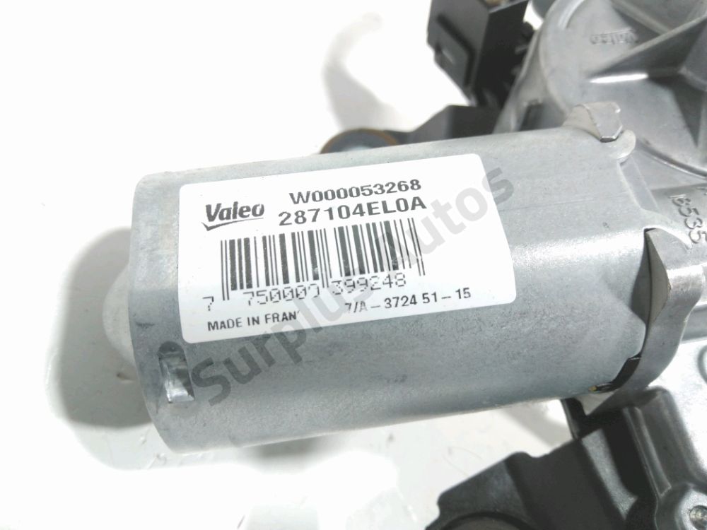 Moteur d'essuie glace arrière