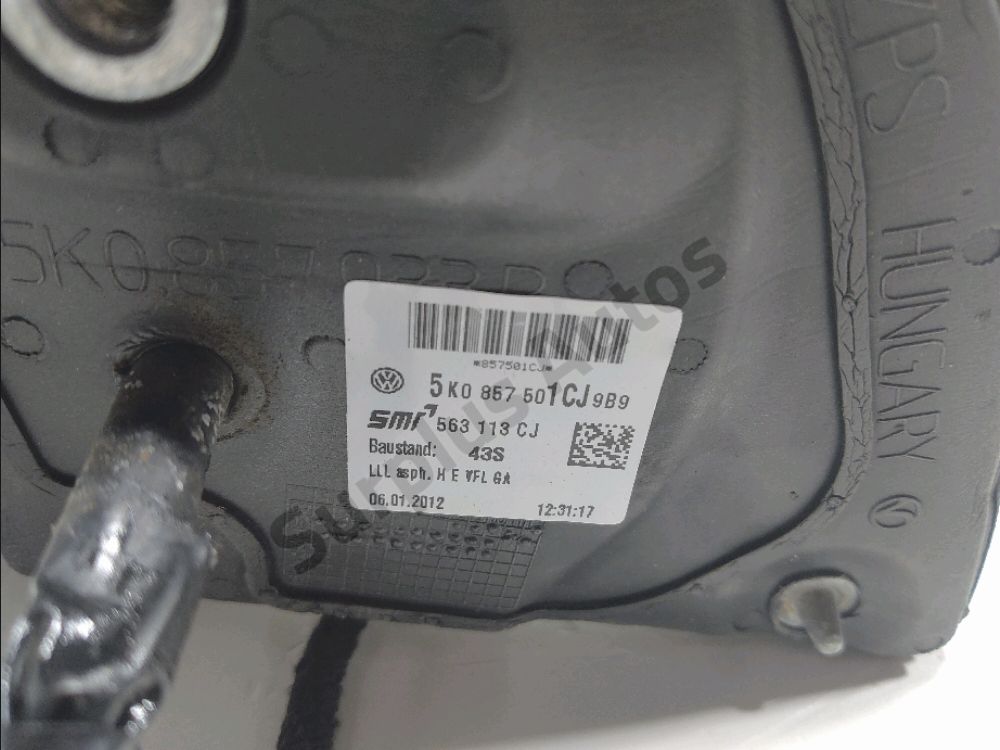 Rétroviseur électrique gauche