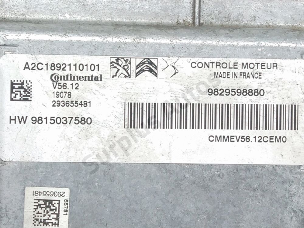 Calculateur moteur