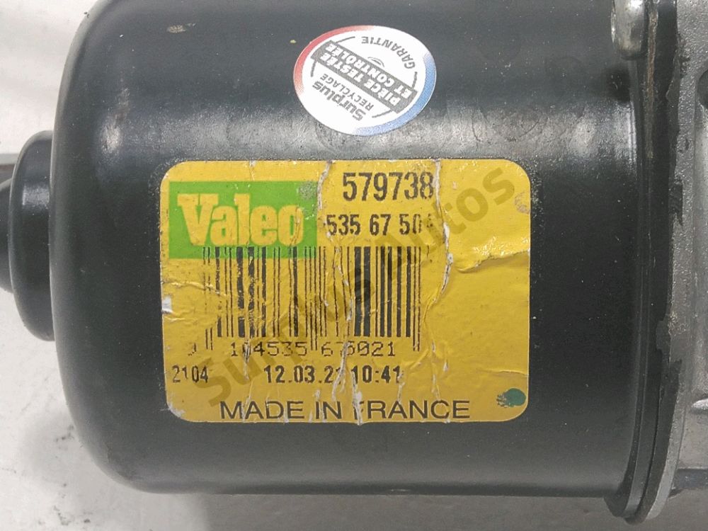 Mécanisme + moteur d'essuie glace avant