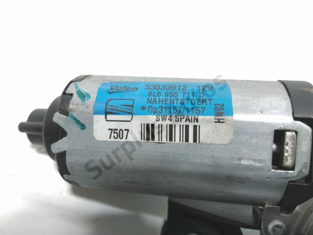 Moteur d'essuie glace arrière